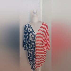 Women's Stars and Stripes Blouse
